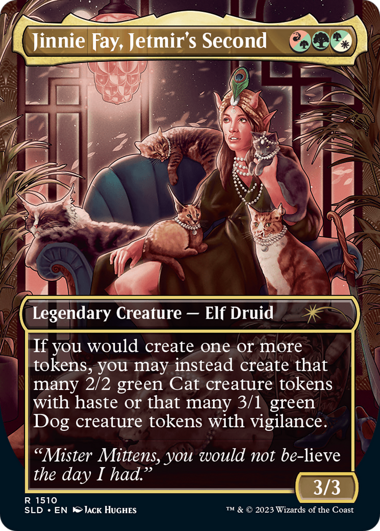 Jinnie Fay, Jetmir's Second // Jinnie Fay, Jetmir's Second | Secret Lair Drop #1510 [foil]