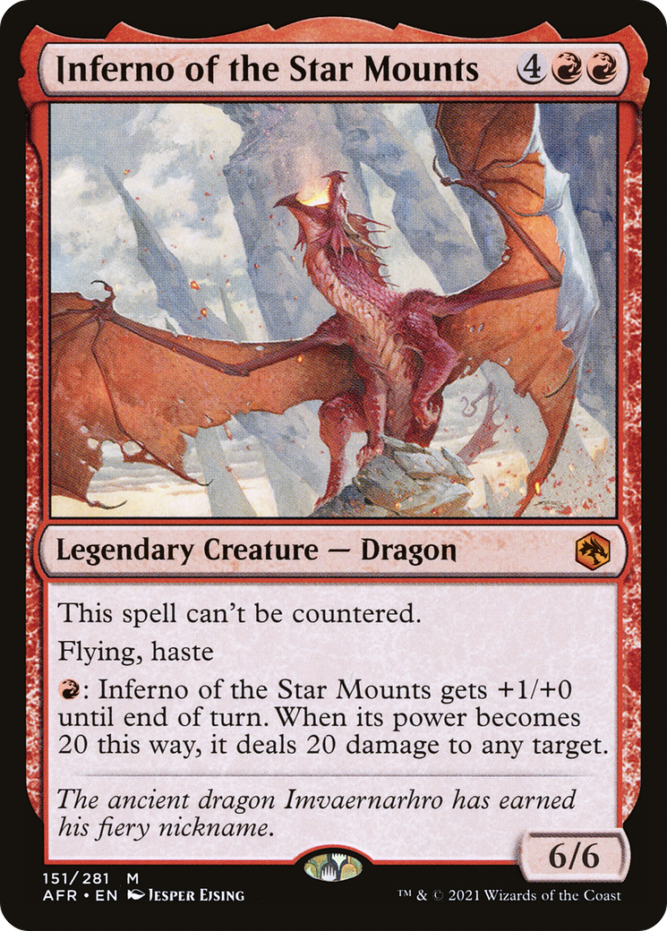 Inferno of the Star Mounts | Adventures in the Forgotten Realms #151 [foil]