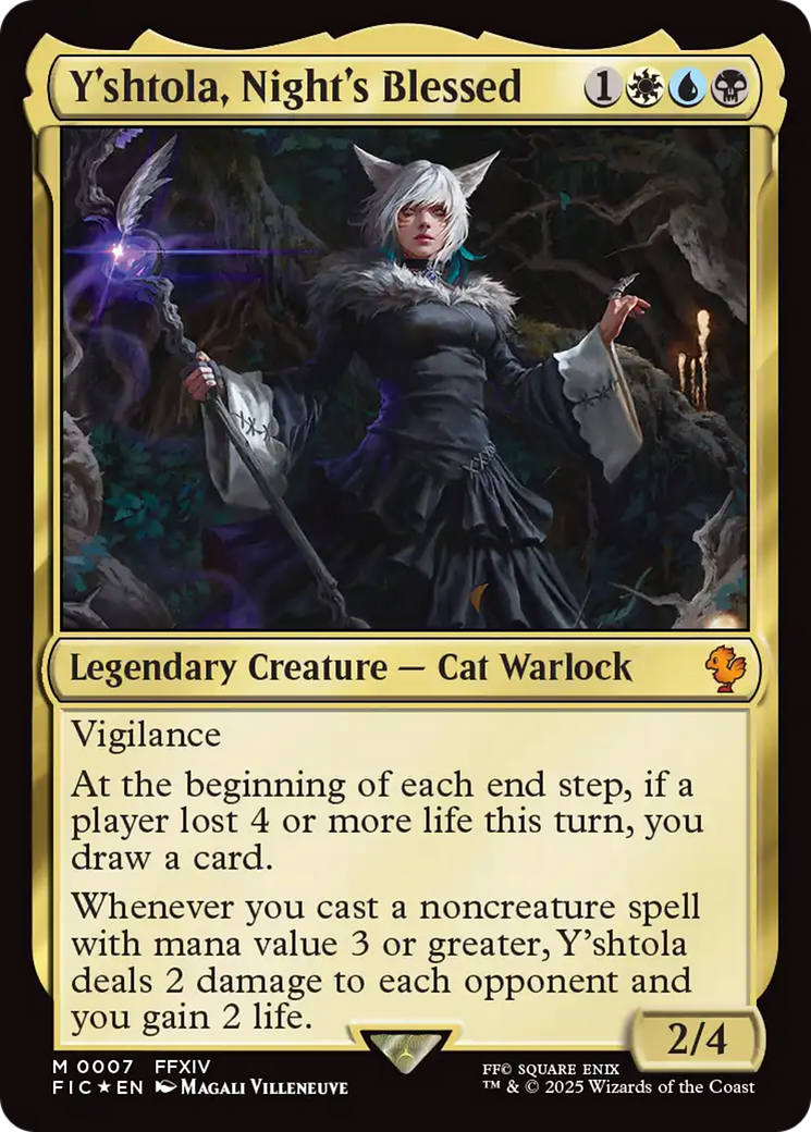 Y'shtola, Night's Blessed | Final Fantasy Commander #7 [foil]