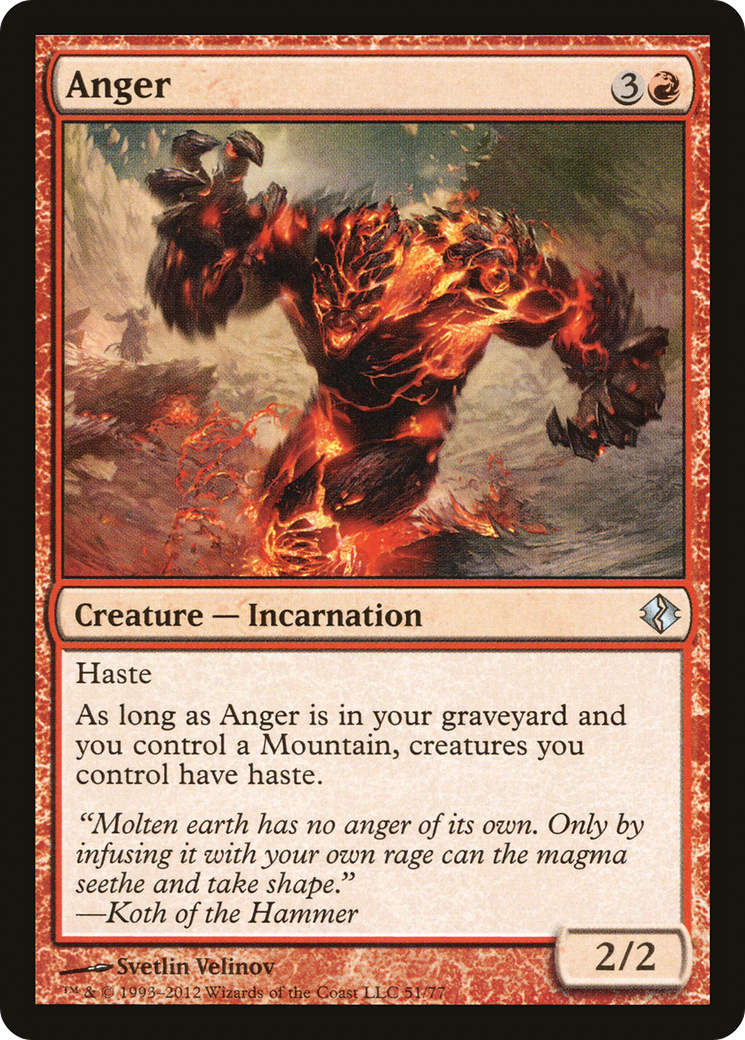 Anger | Duel Decks: Venser vs. Koth #51