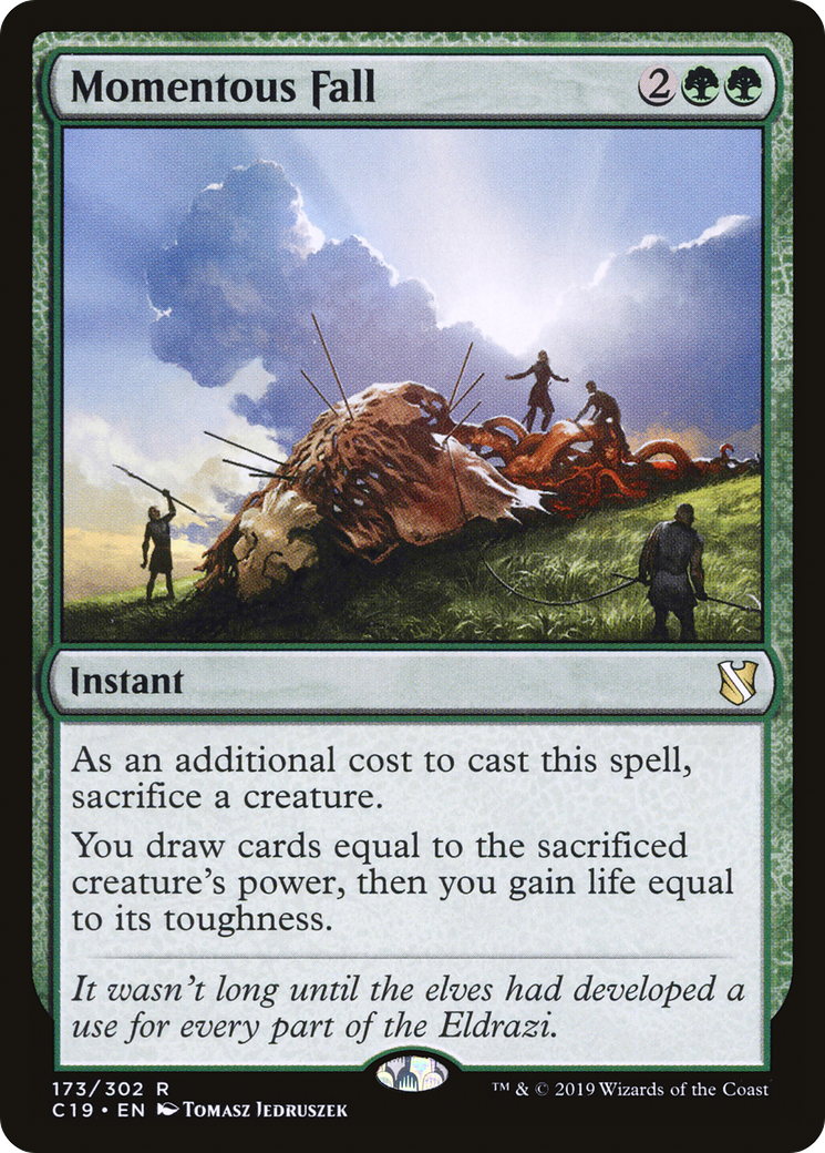 Momentous Fall | Commander 2019 #173