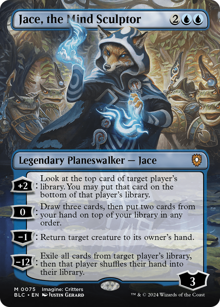 Jace, the Mind Sculptor | Bloomburrow Commander #75 [foil]