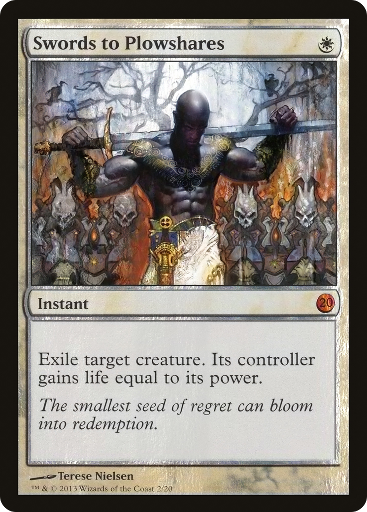 Swords to Plowshares | From the Vault: Twenty #2 [foil]