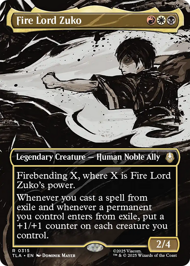 Fire Lord Zuko | Avatar: The Last Airbender #315 [foil]
