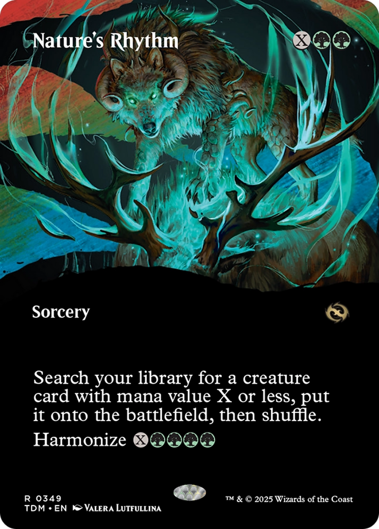 Nature's Rhythm | Tarkir: Dragonstorm #349 [foil]