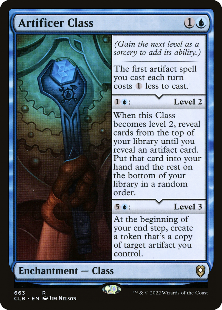 Artificer Class | Commander Legends: Battle for Baldur's Gate #663
