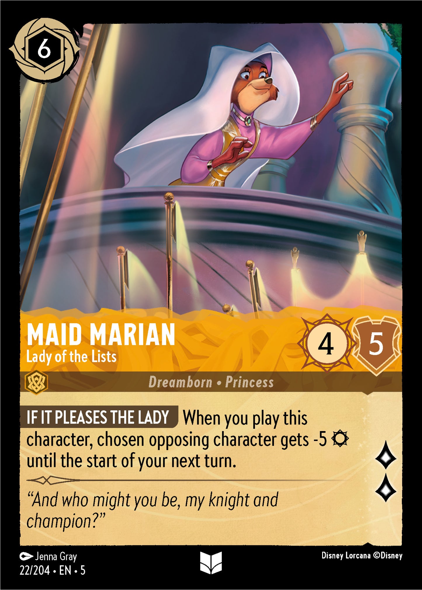 Maid Marian - Lady of the Lists | Shimmering Skies #22 [foil]