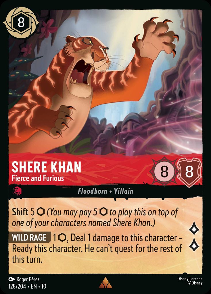 Shere Khan - Fierce and Furious | Whispers in the Well #128 [foil]