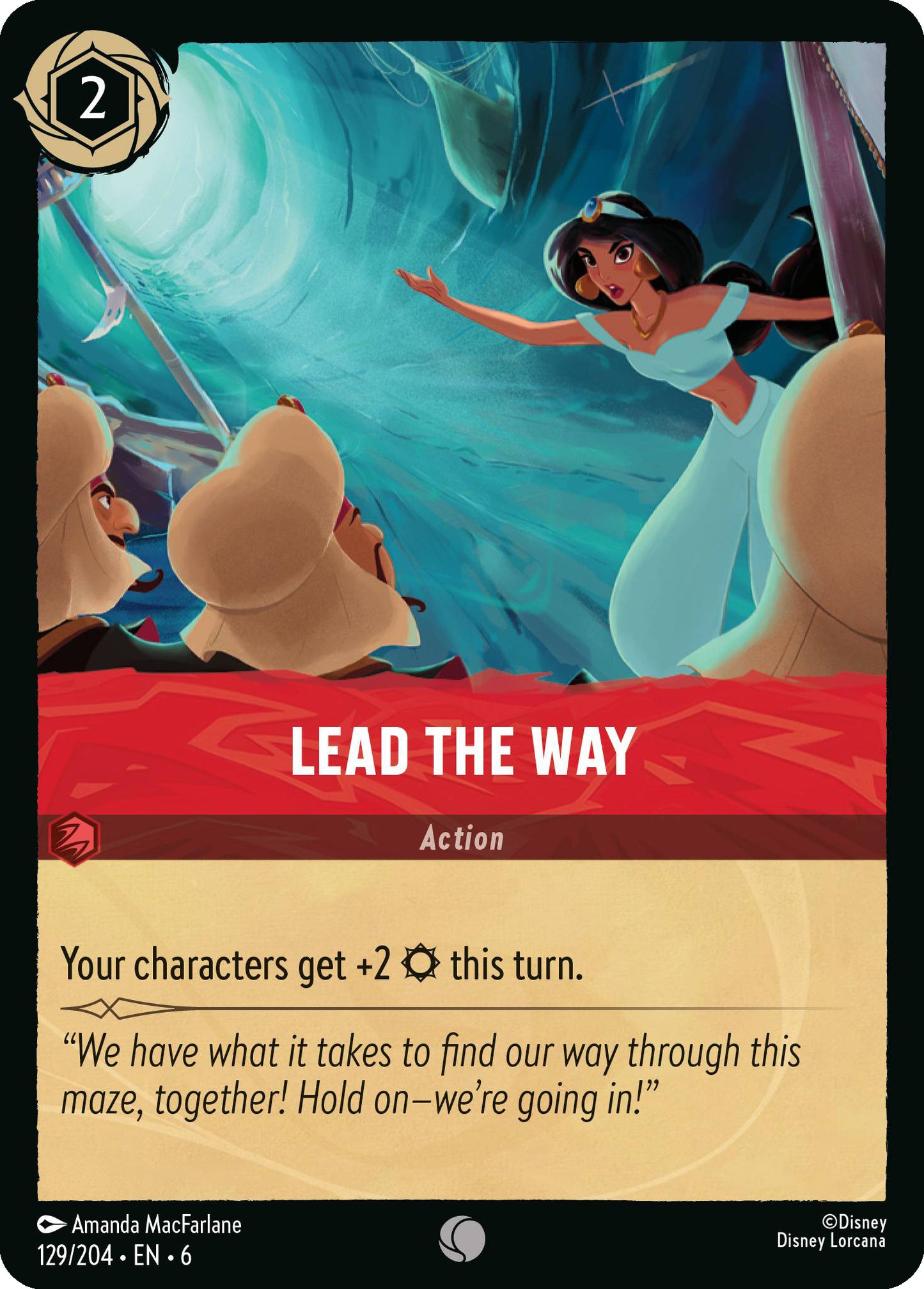 Lead the Way | Azurite Sea #129 [foil]
