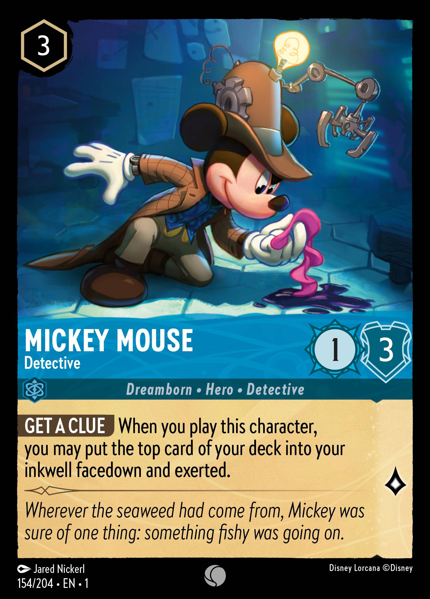 Mickey Mouse - Detective | The First Chapter #154 [foil]