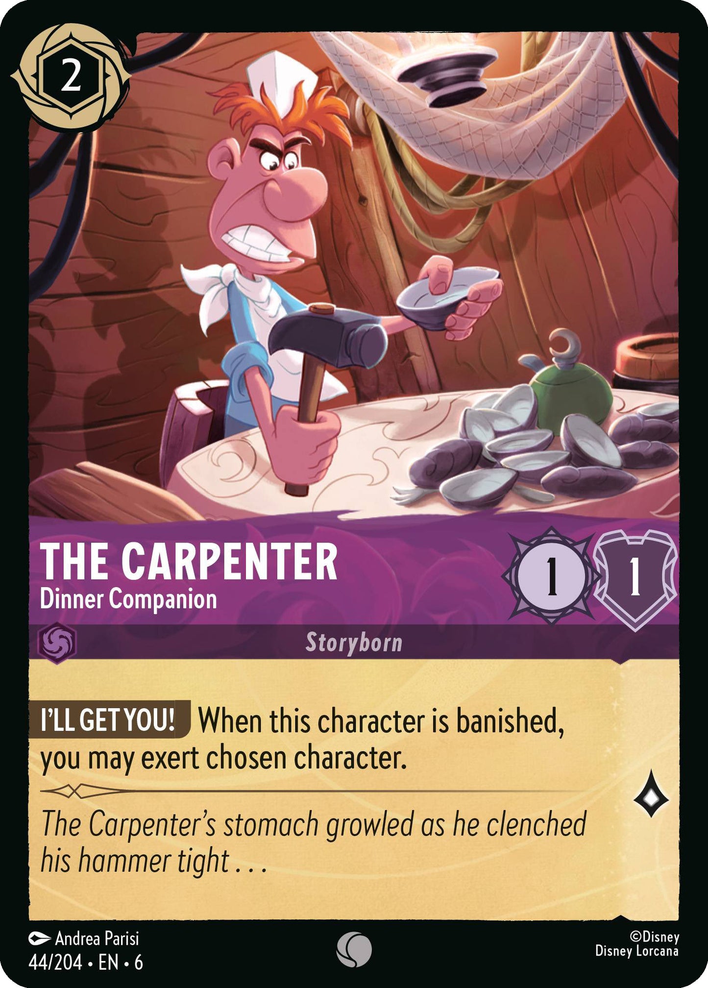 The Carpenter - Dinner Companion | Azurite Sea #44 [foil]