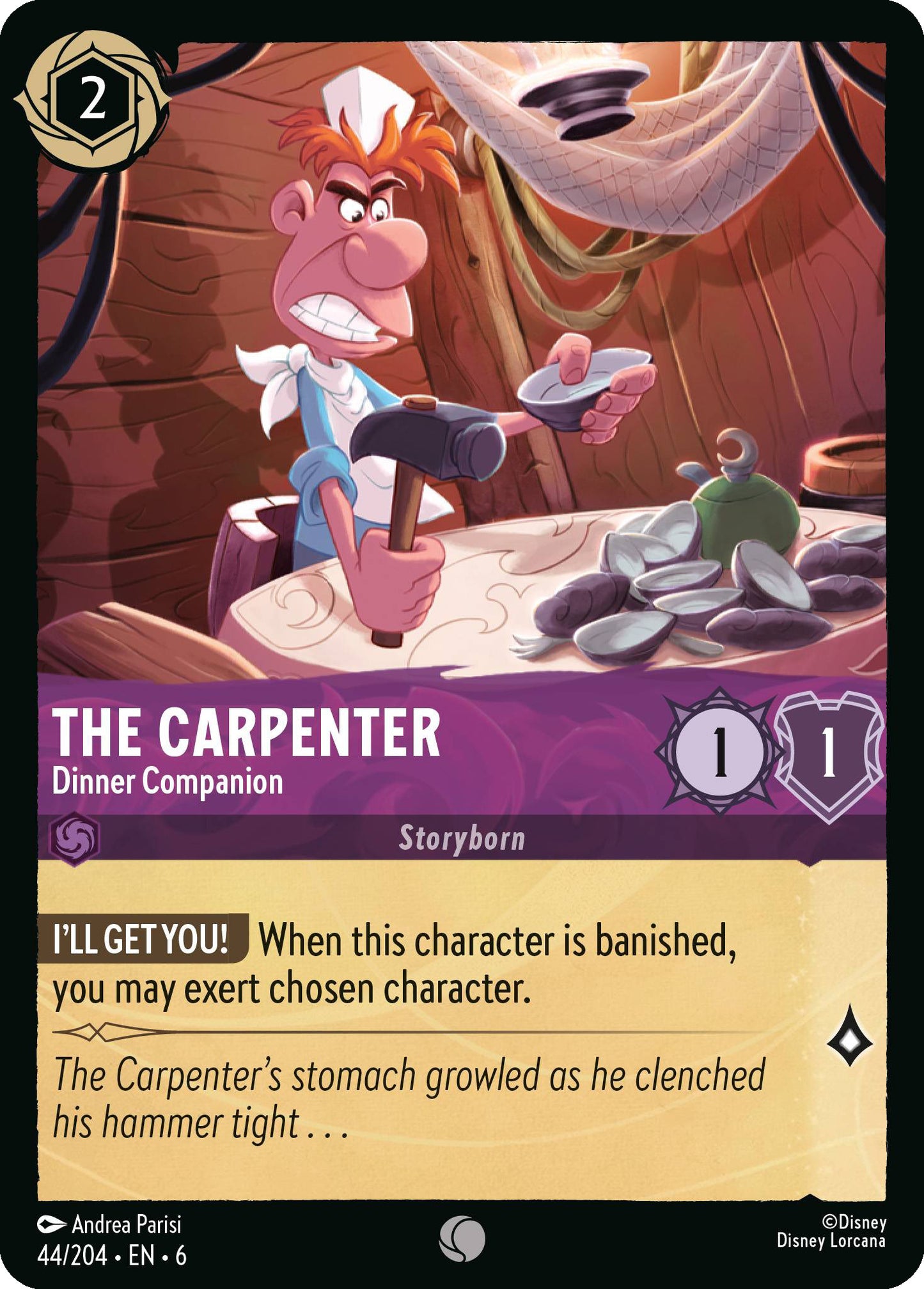 The Carpenter - Dinner Companion | Azurite Sea #44