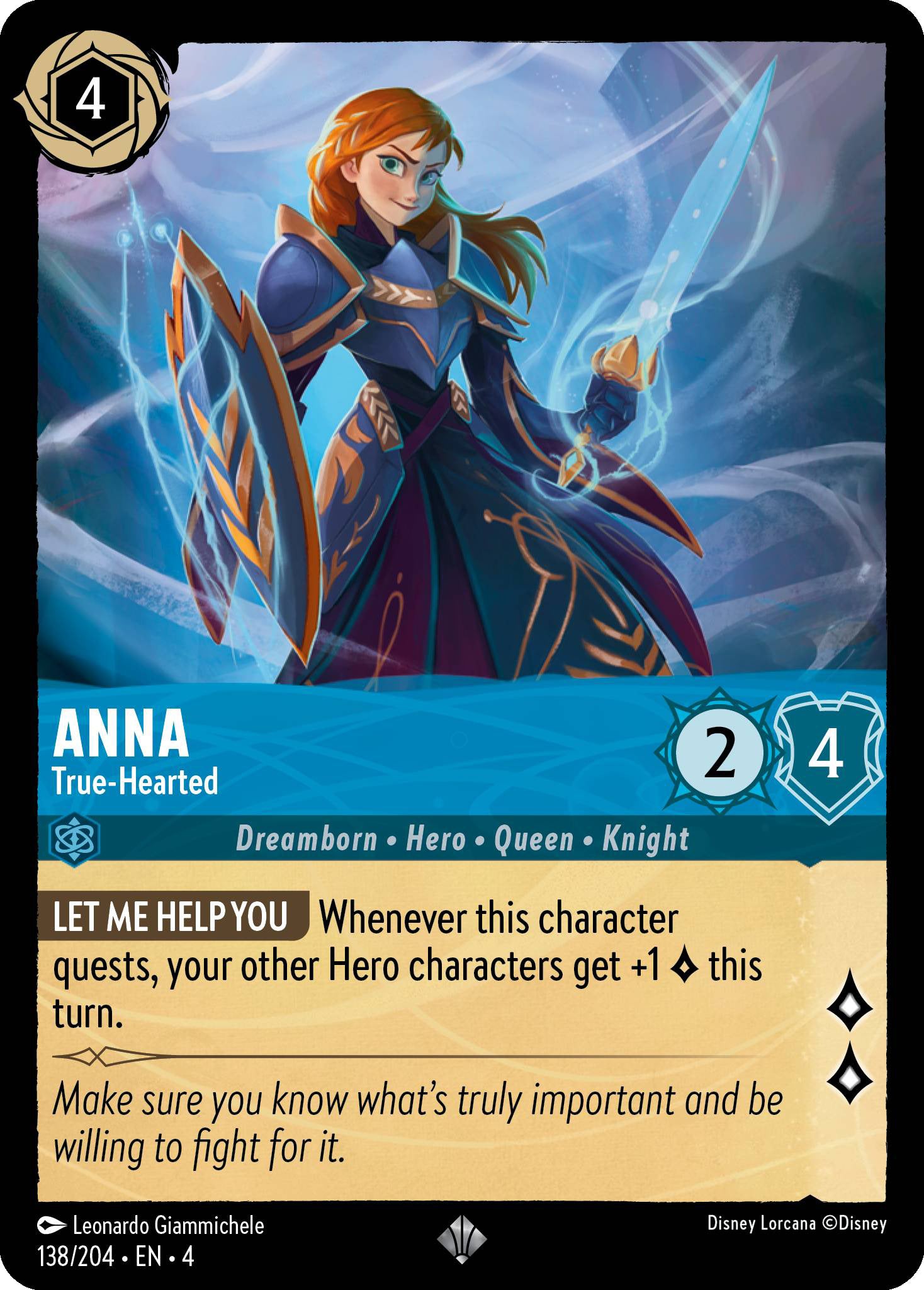 Anna - True-Hearted | Ursula's Return #138 [foil]