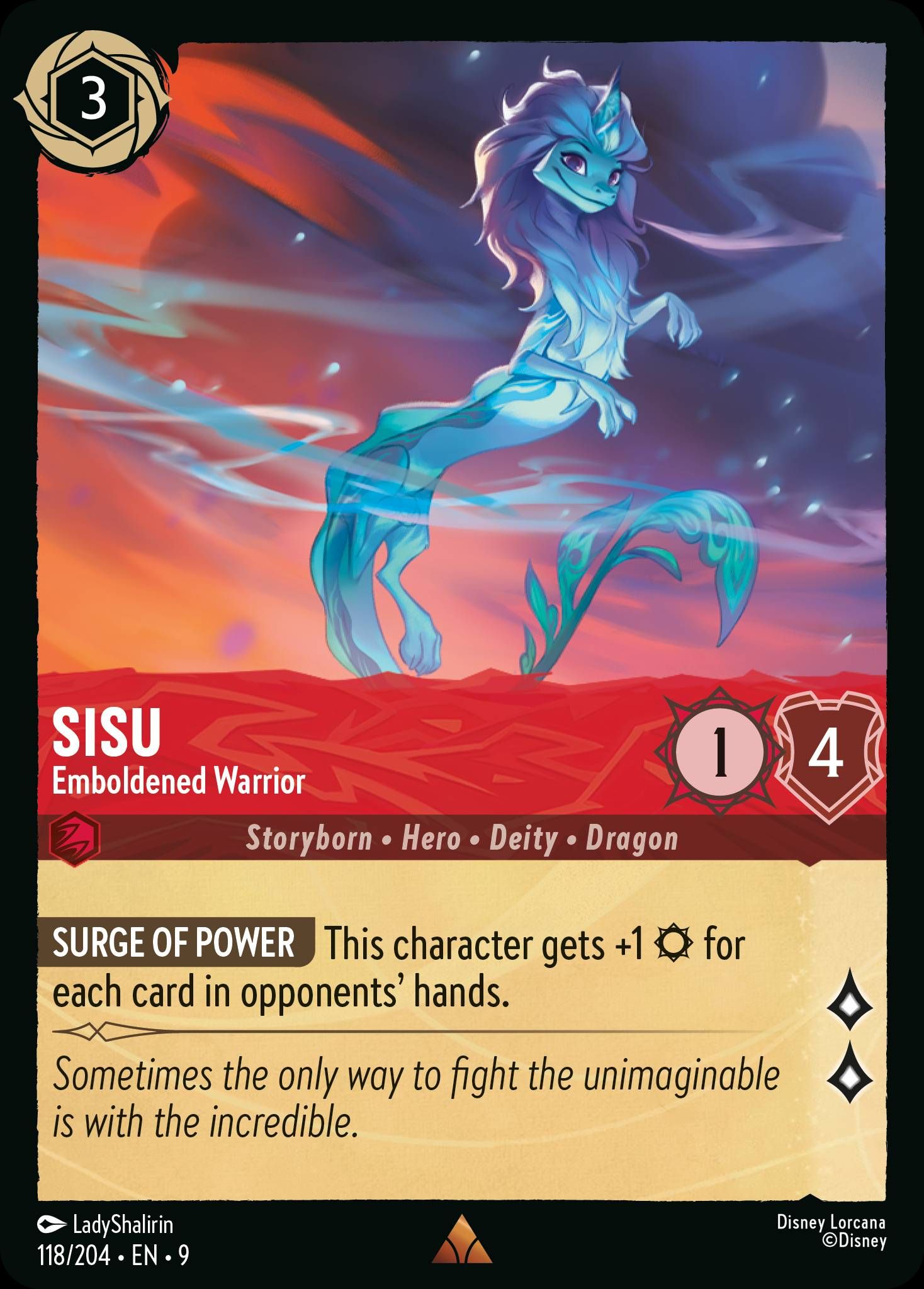 Sisu - Emboldened Warrior | Fabled #118 [foil]