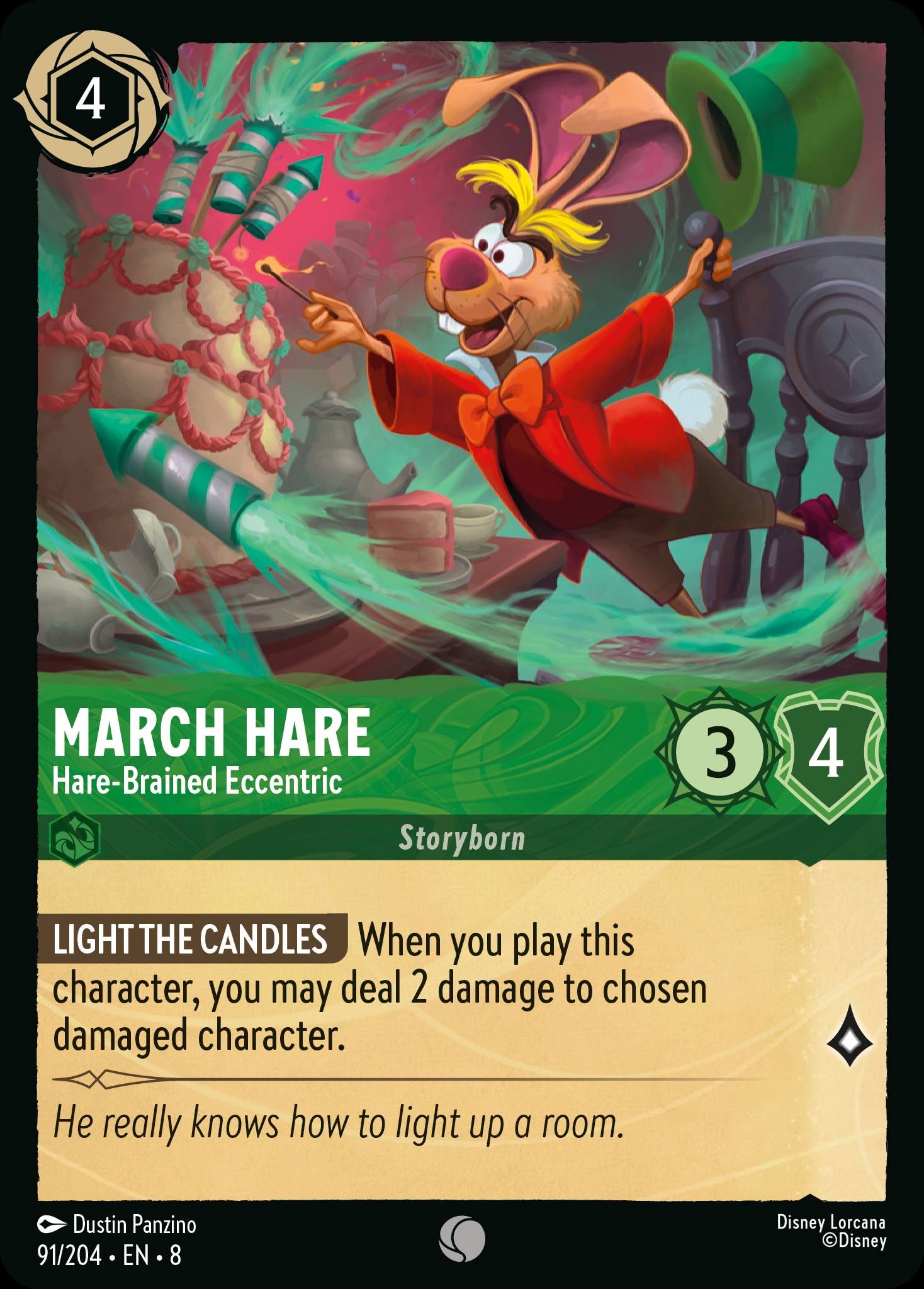 March Hare - Hare-Brained Eccentric | Reign of Jafar #91 [foil]