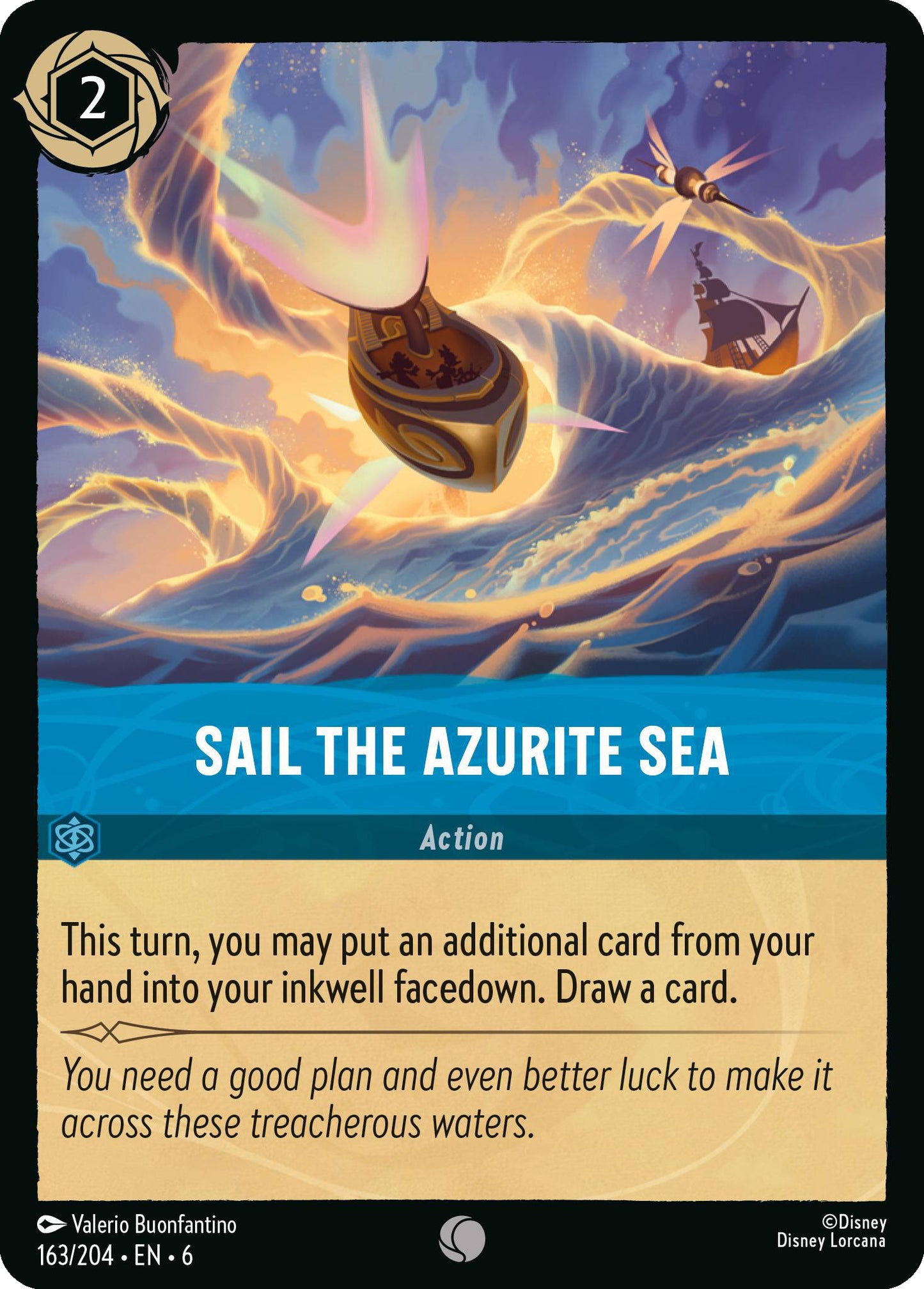 Sail The Azurite Sea | Azurite Sea #163 [foil]