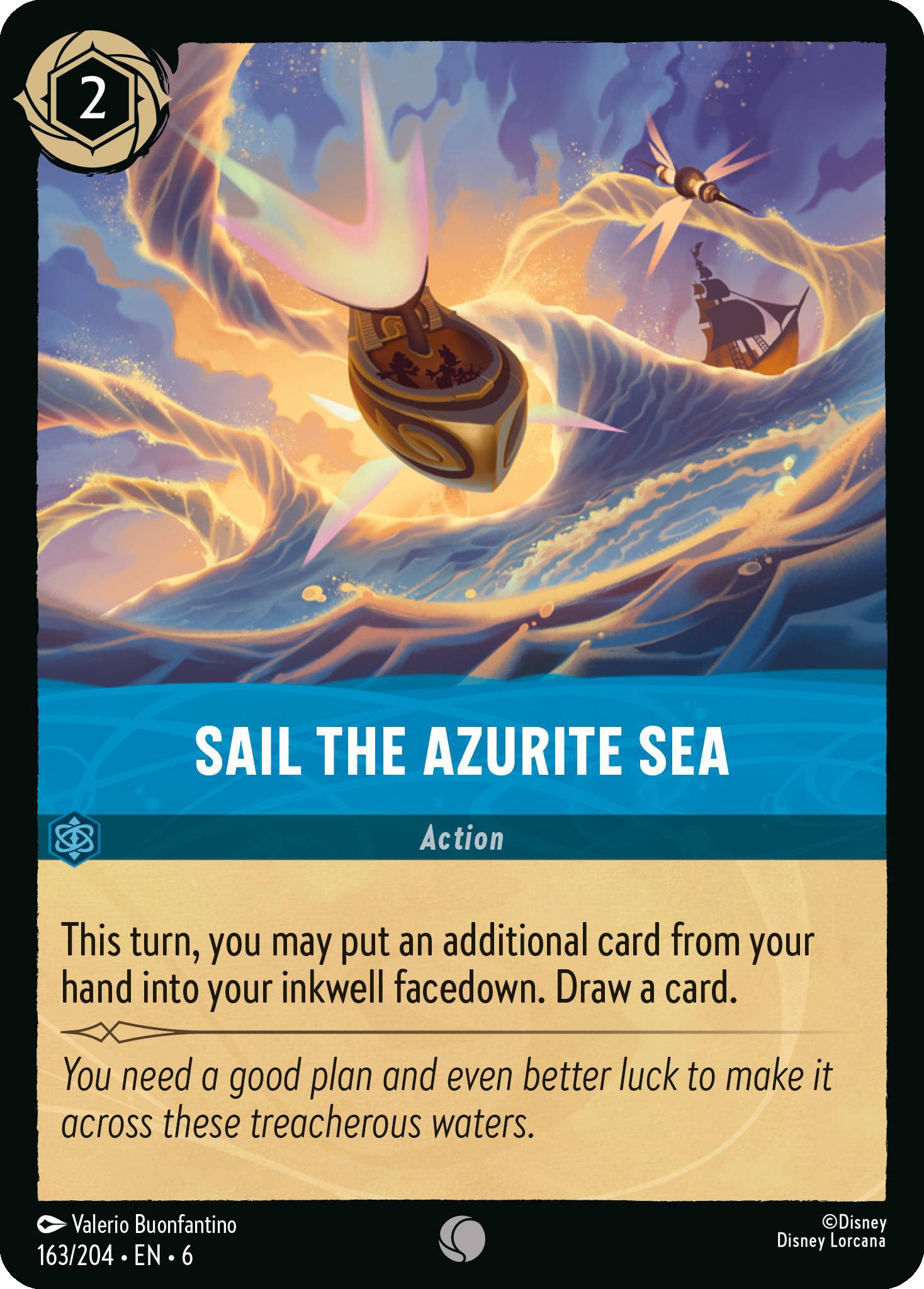 Sail The Azurite Sea | Azurite Sea #163 [foil]