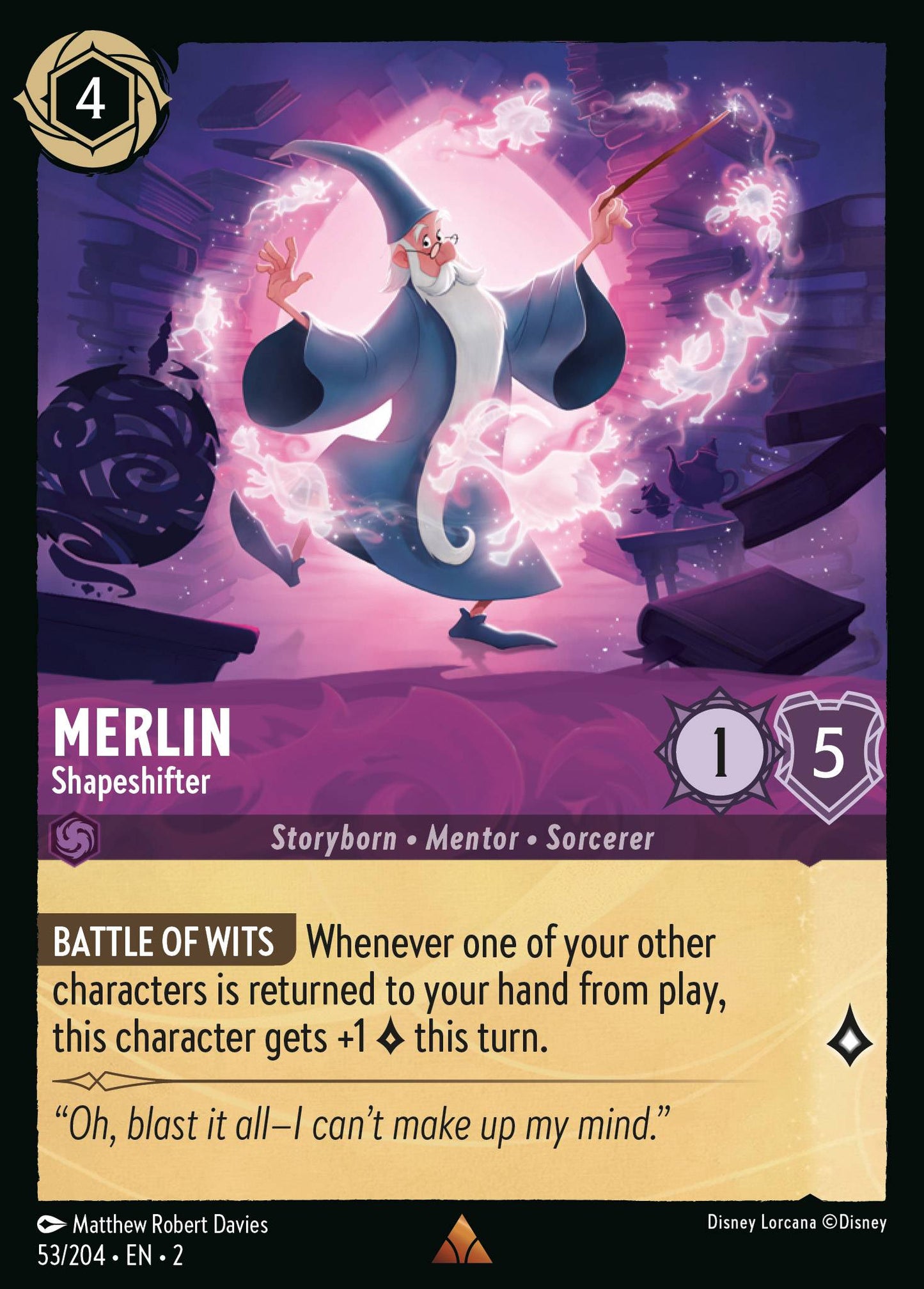 Merlin - Shapeshifter | Rise of the Floodborn #53 [foil]