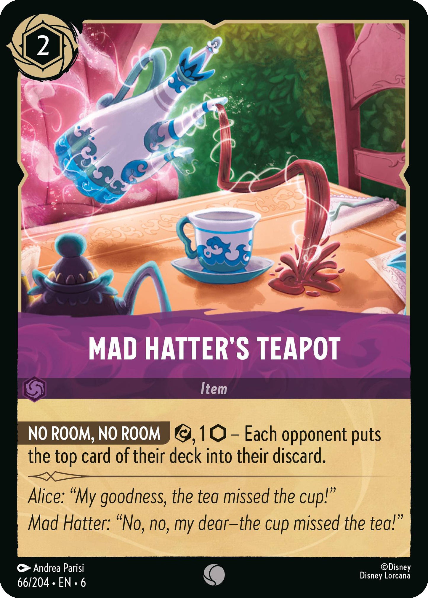 Mad Hatter's Teapot | Azurite Sea #66 [foil]
