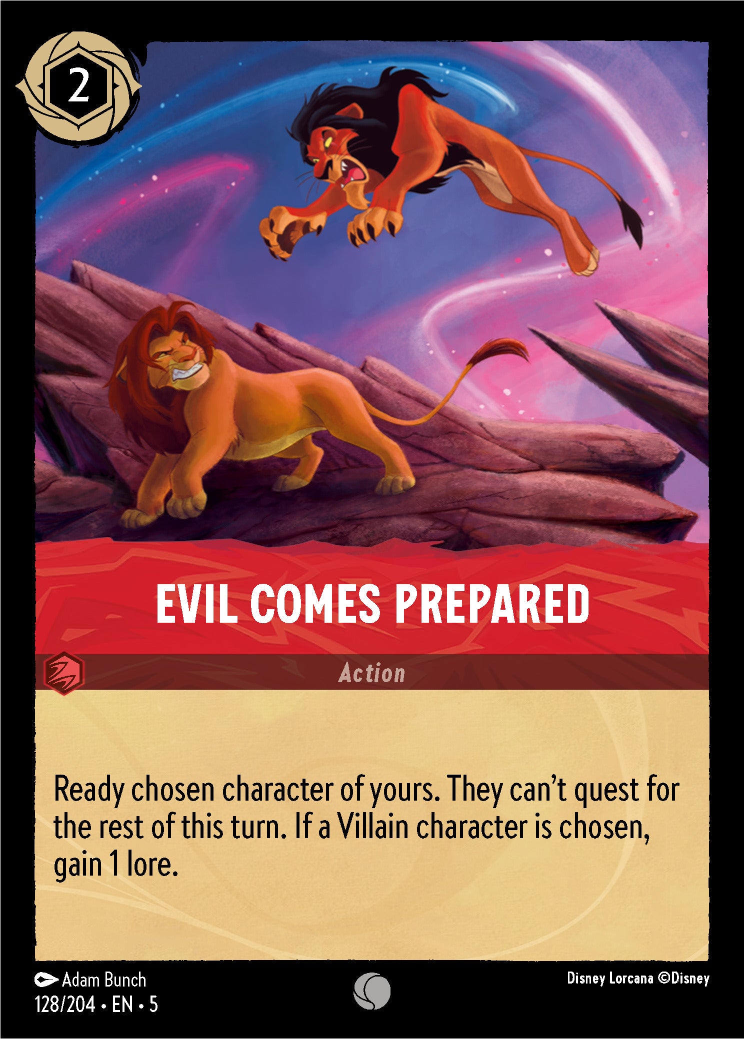 Evil Comes Prepared | Shimmering Skies #128 [foil]