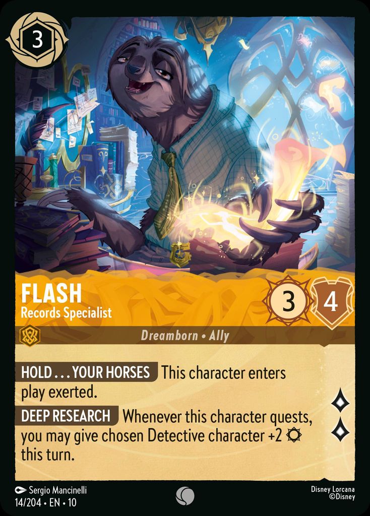 Flash - Records Specialist | Whispers in the Well #14 [foil]