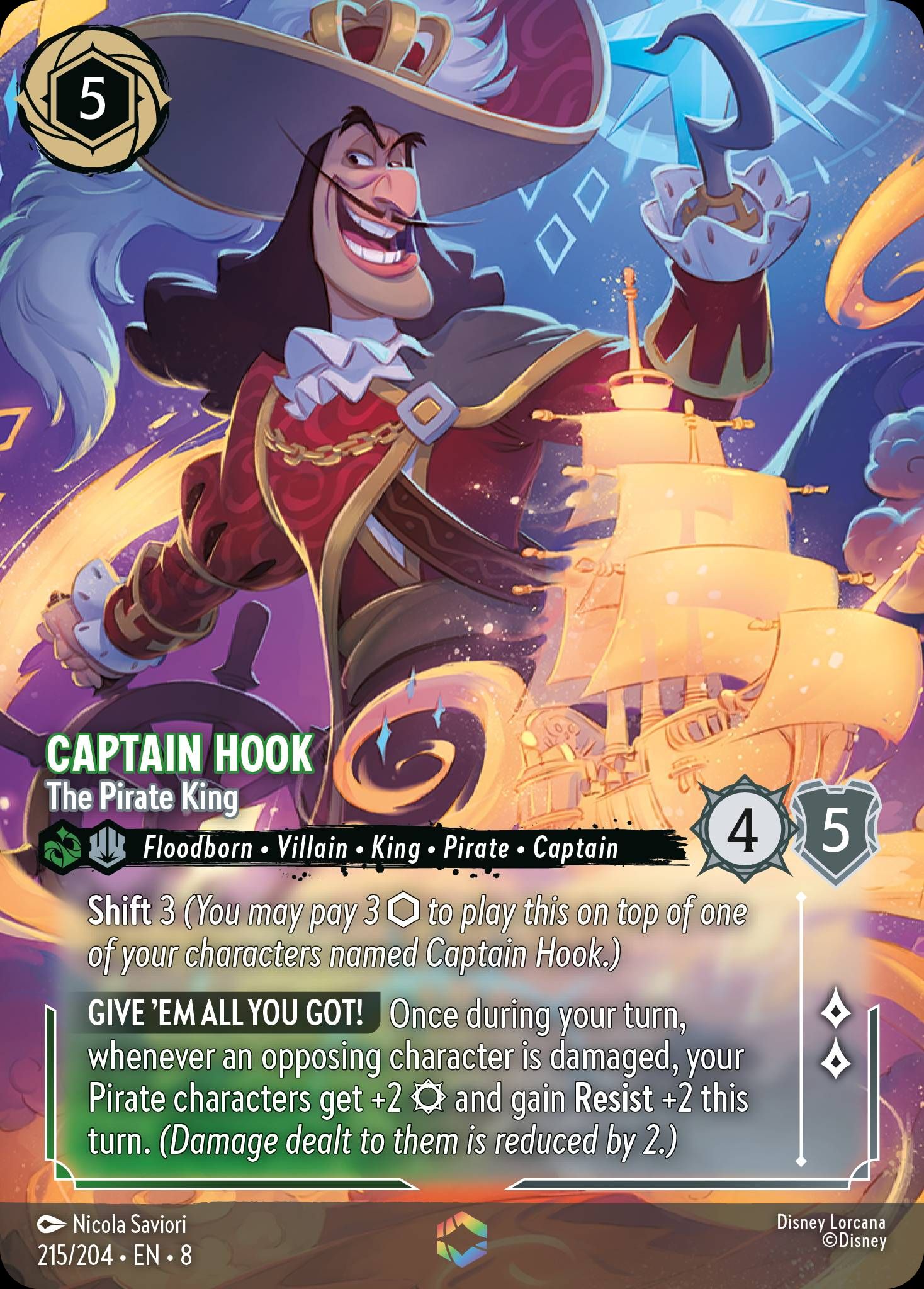 Captain Hook - The Pirate King | Reign of Jafar #215 (Enchanted)