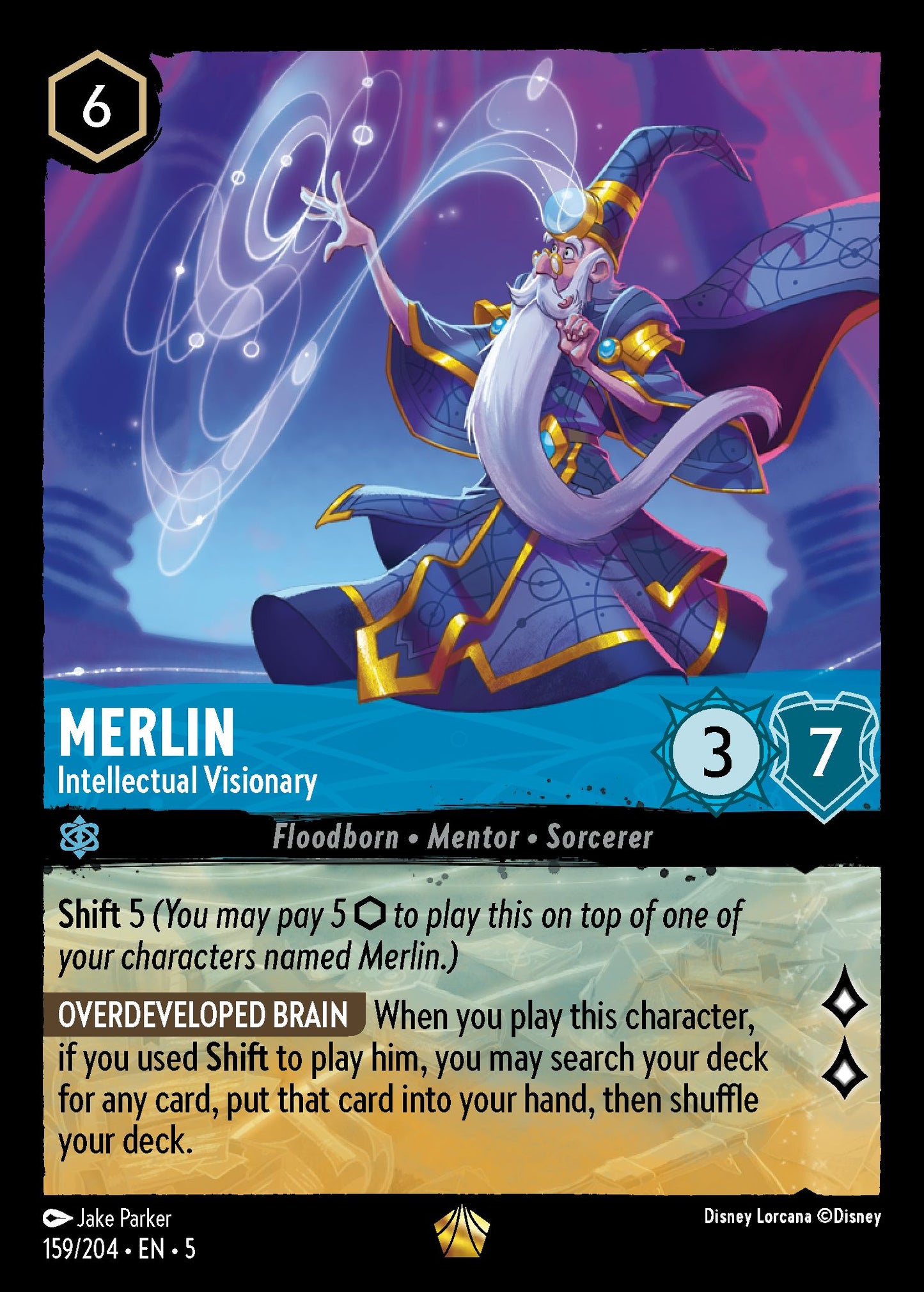 Merlin - Intellectual Visionary | Shimmering Skies #159