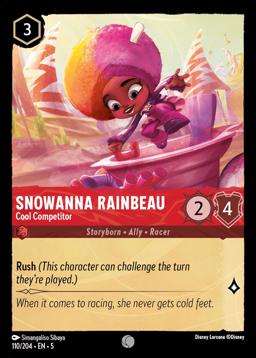 Snowanna Rainbeau - Cool Competitor | Shimmering Skies #110 [foil]