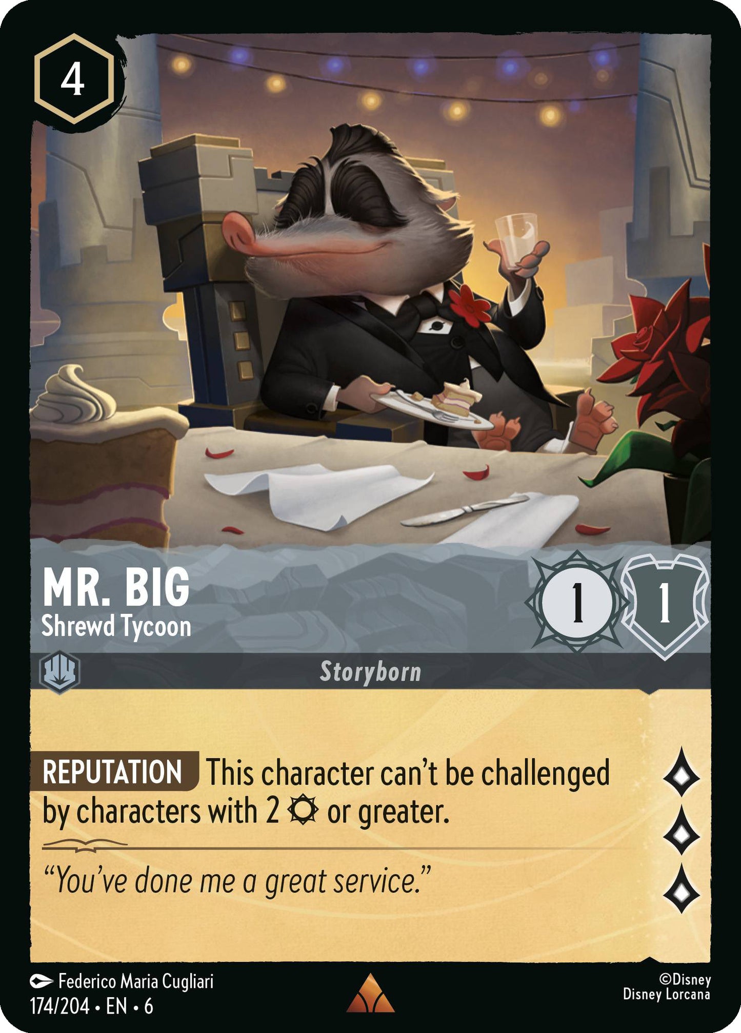 Mr. Big - Shrewd Tycoon | Azurite Sea #174 [foil]