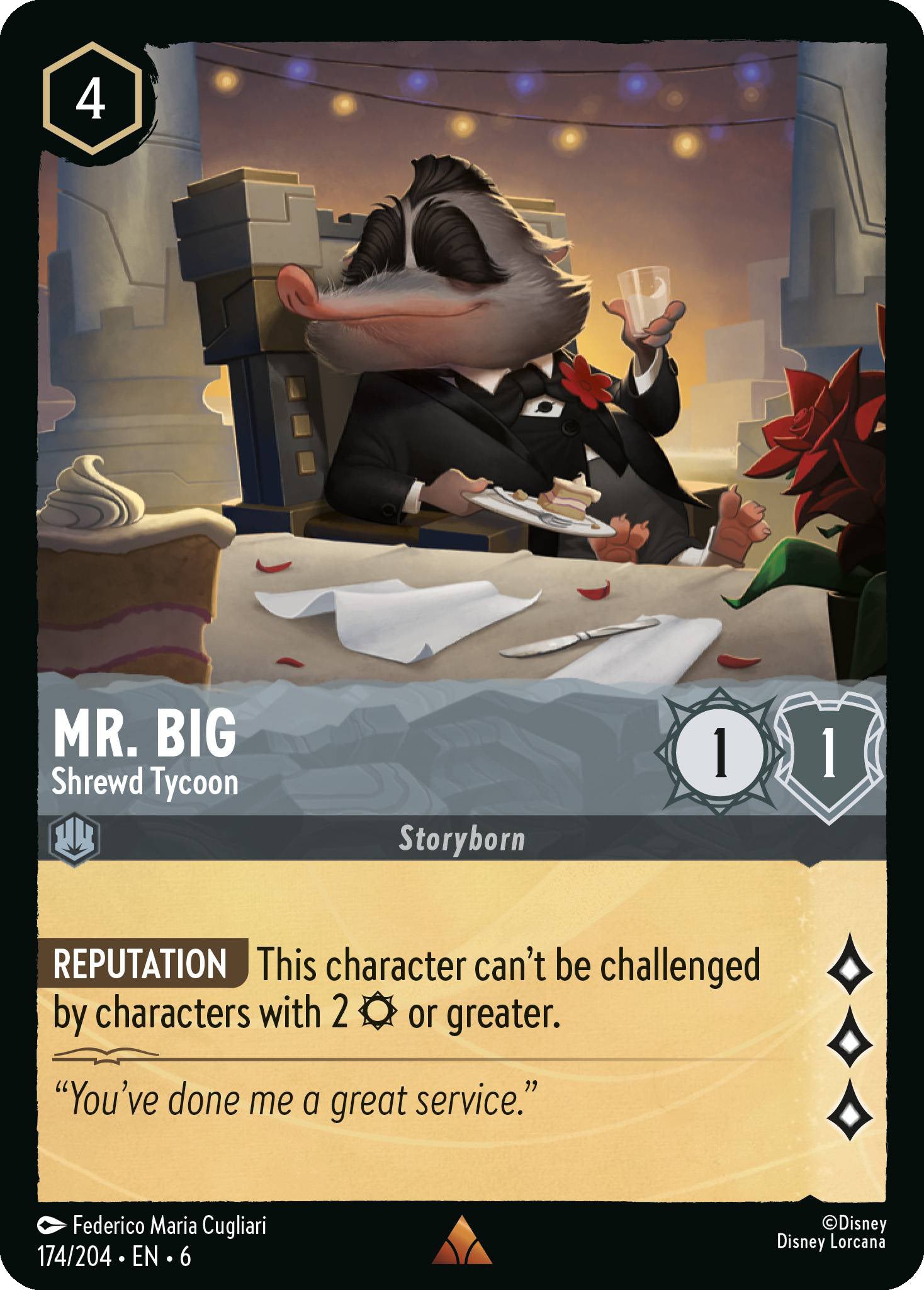 Mr. Big - Shrewd Tycoon | Azurite Sea #174 [foil]