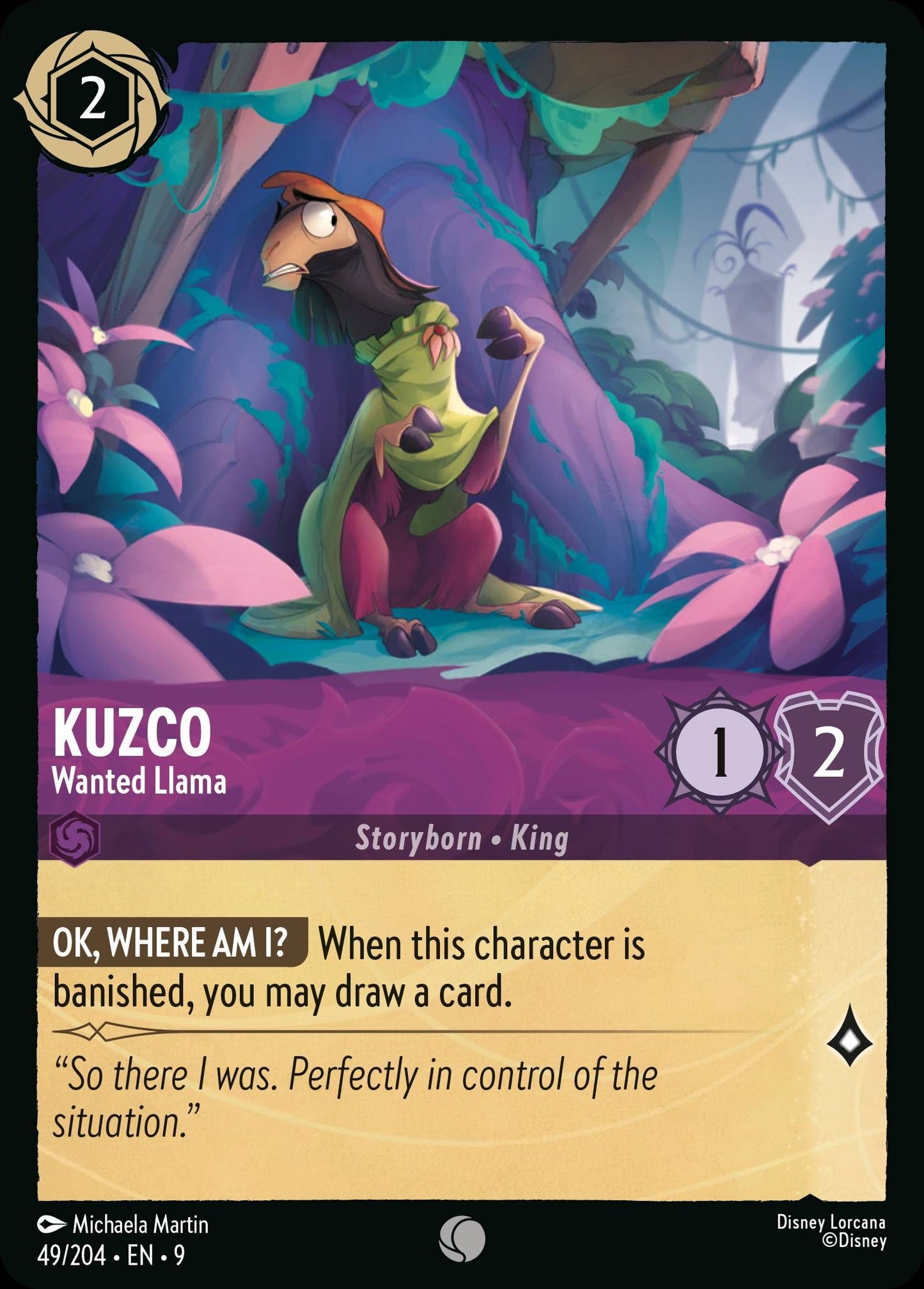 Kuzco - Wanted Llama | Fabled #49 [foil]