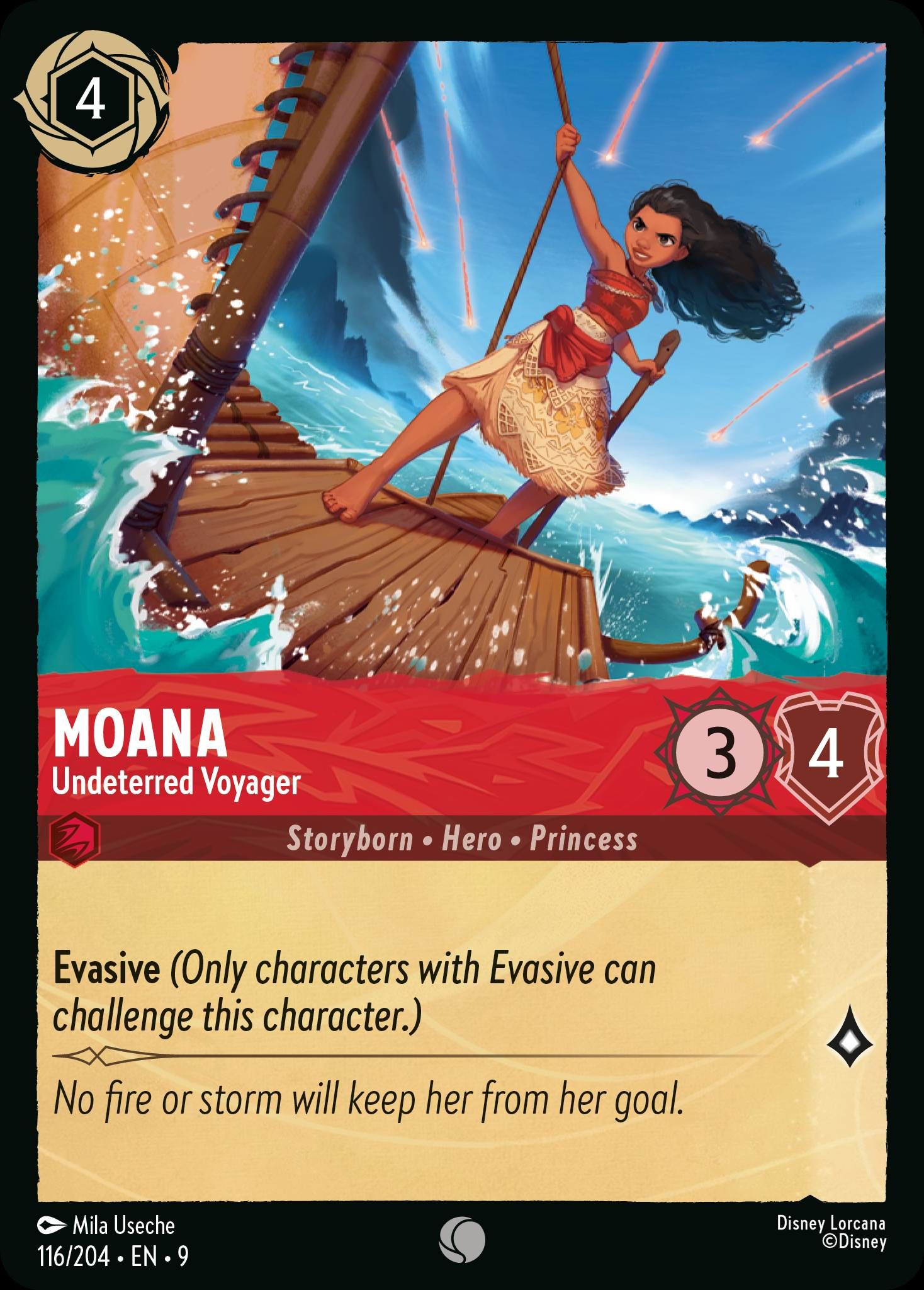 Moana - Undeterred Voyager | Fabled #116 [foil]