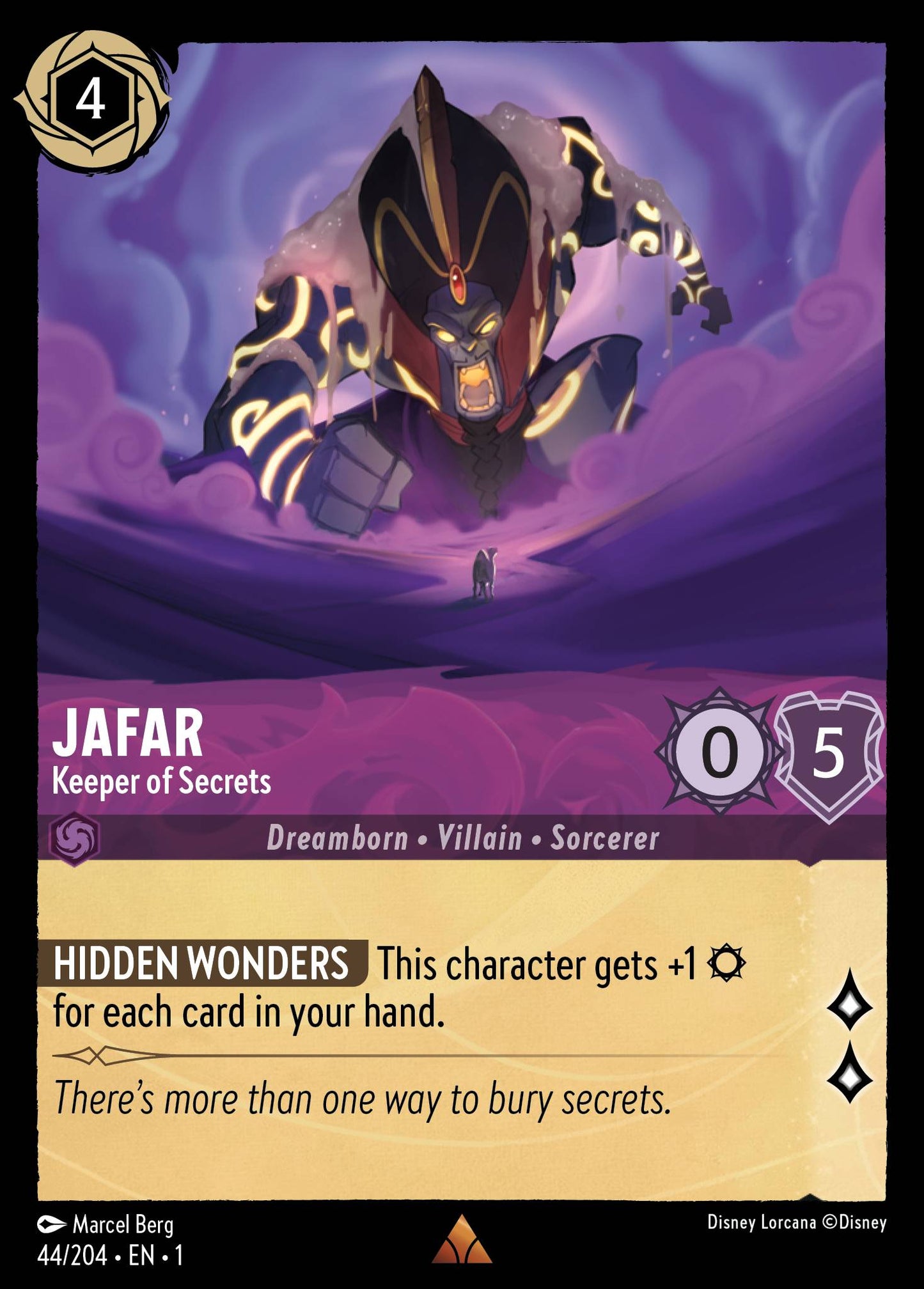 Jafar - Keeper of Secrets | The First Chapter #44 [foil]