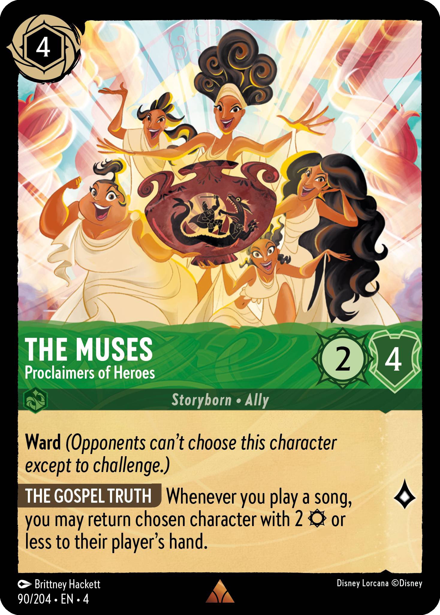The Muses - Proclaimers of Heroes | Ursula's Return #90 [foil]