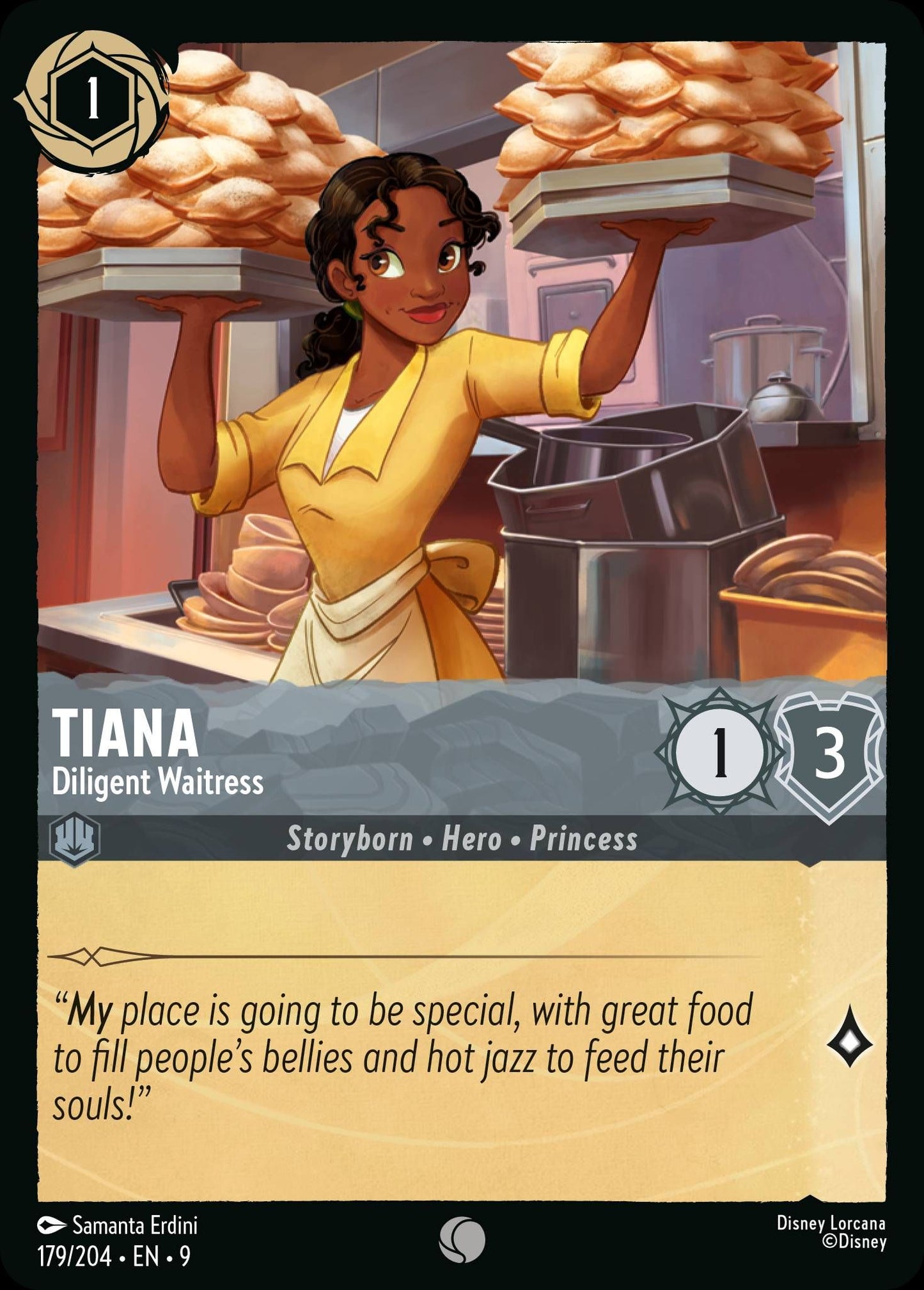 Tiana - Diligent Waitress | Fabled #179 [foil]