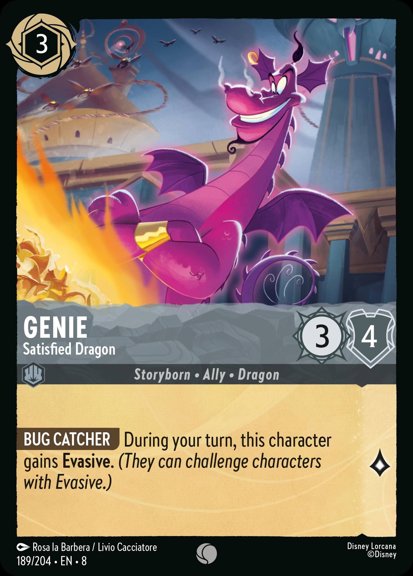 Genie - Satisfied Dragon | Reign of Jafar #189