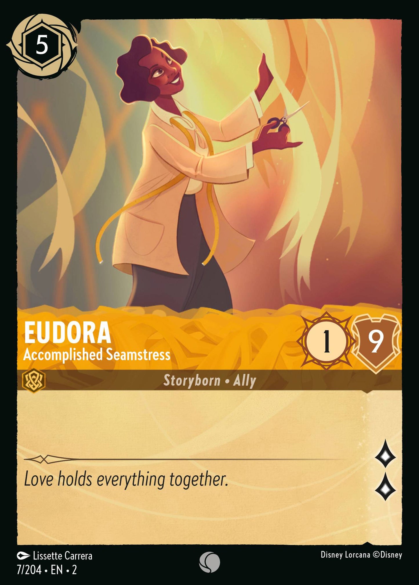Eudora - Accomplished Seamstress | Rise of the Floodborn #7 [foil]
