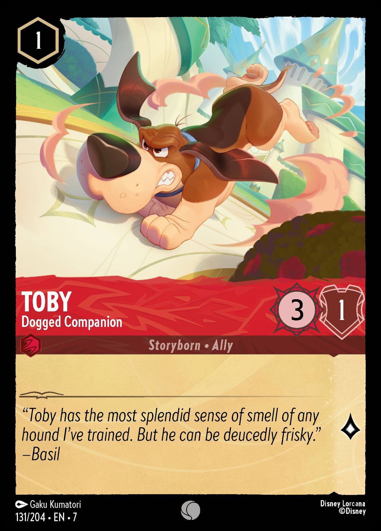 Toby - Dogged Companion | Archazia's Island #131 [foil]