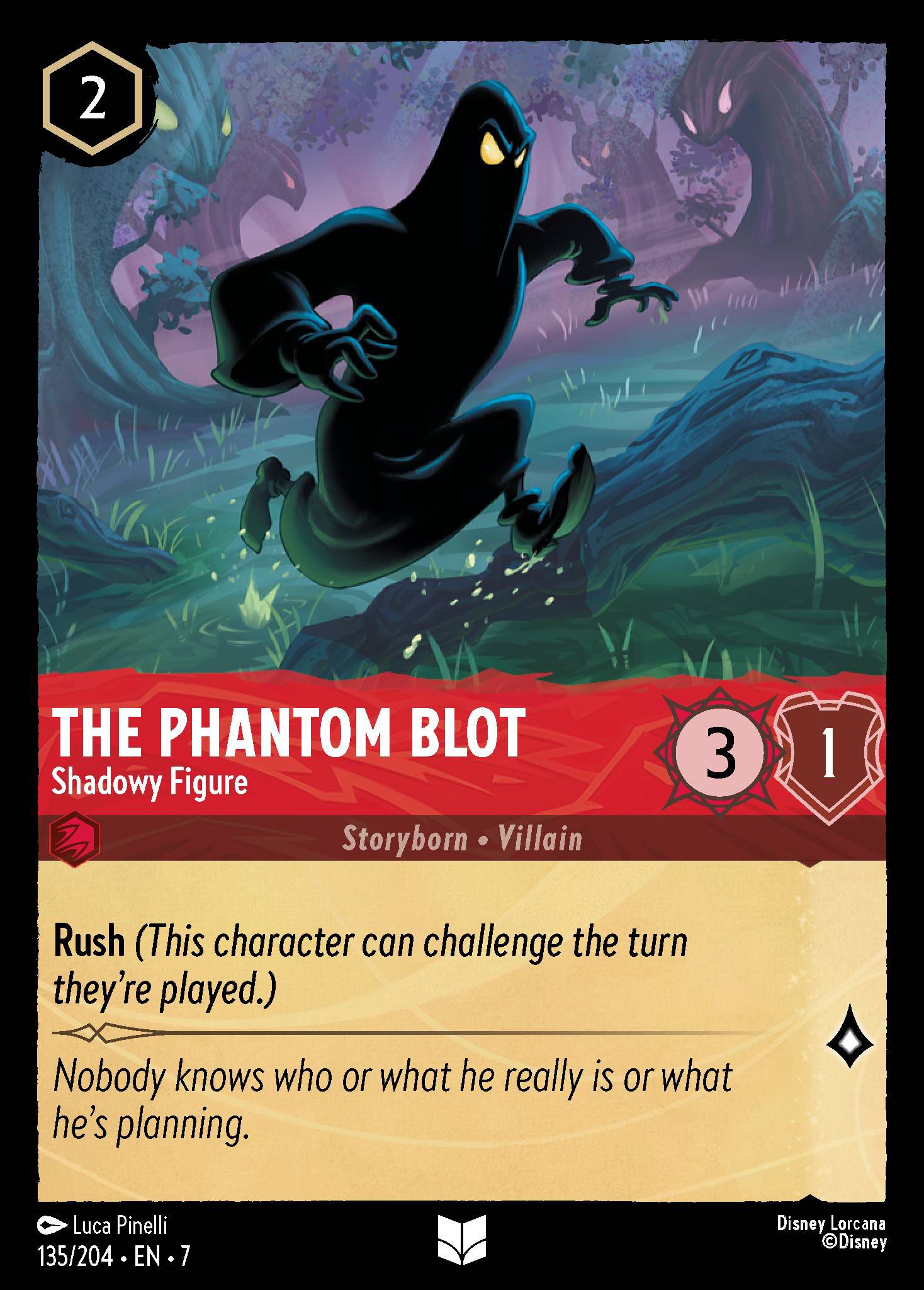The Phantom Blot - Shadowy Figure | Archazia's Island #135 [foil]
