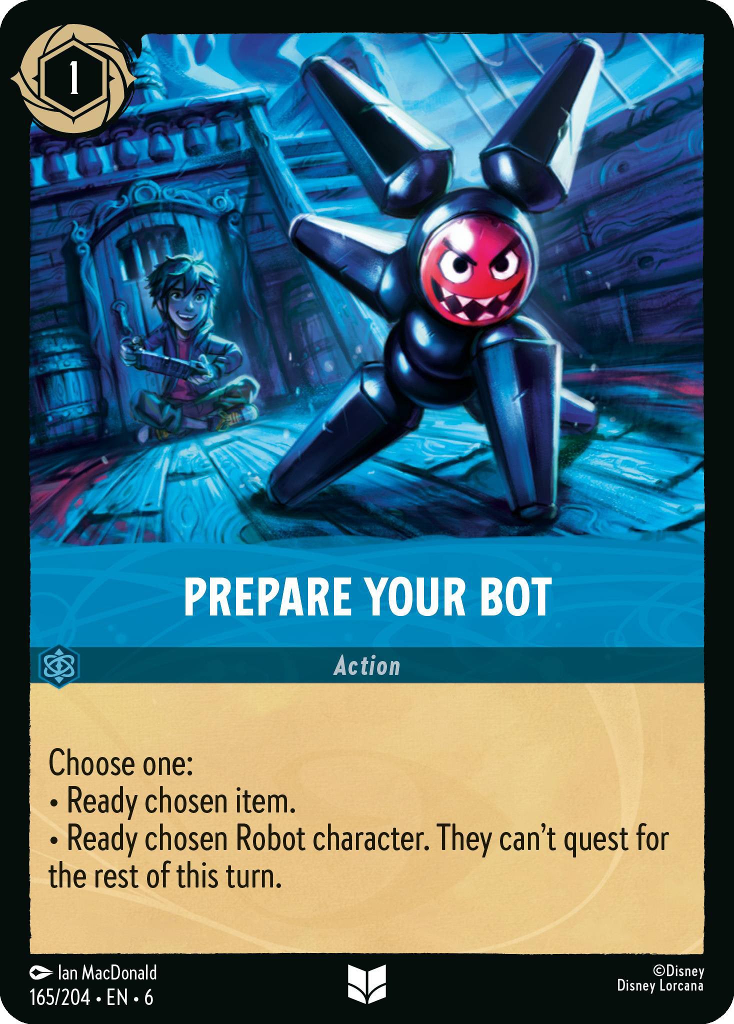 Prepare Your Bot | Azurite Sea #165 [foil]