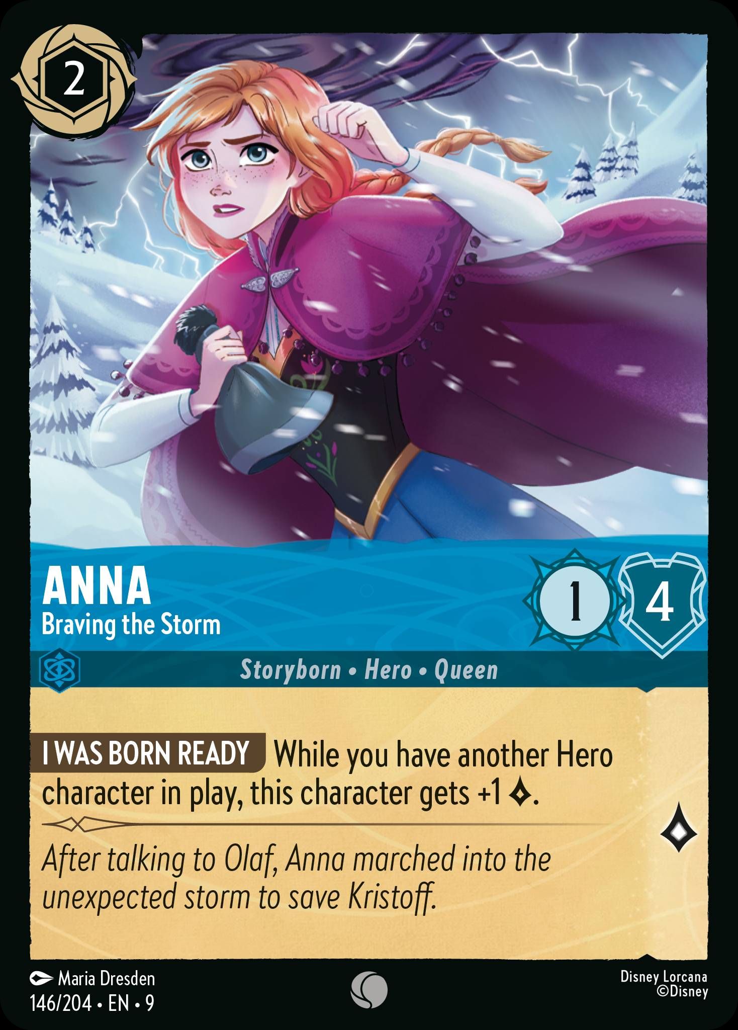Anna - Braving the Storm | Fabled #146 [foil]