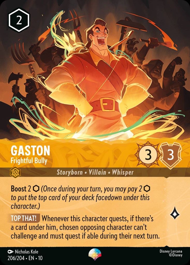 Gaston - Frightful Bully | Whispers in the Well #206 [foil]