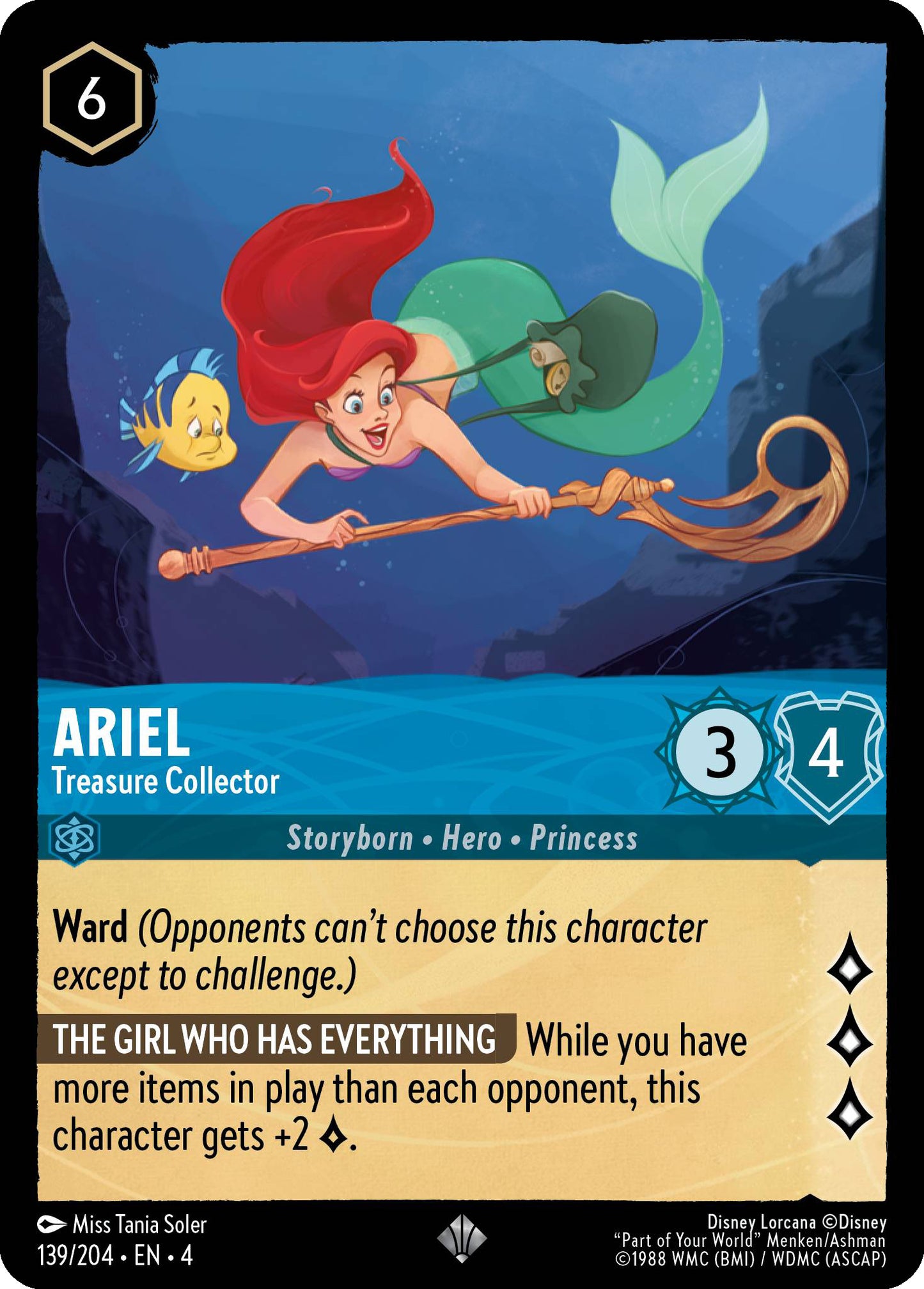 Ariel - Treasure Collector | Ursula's Return #139