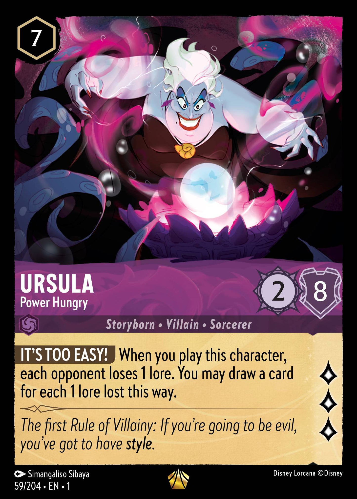 Ursula - Power Hungry | The First Chapter #59 [foil]