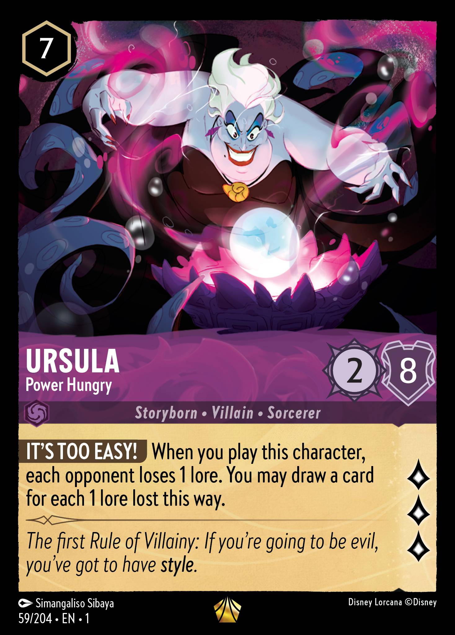 Ursula - Power Hungry | The First Chapter #59 [foil]