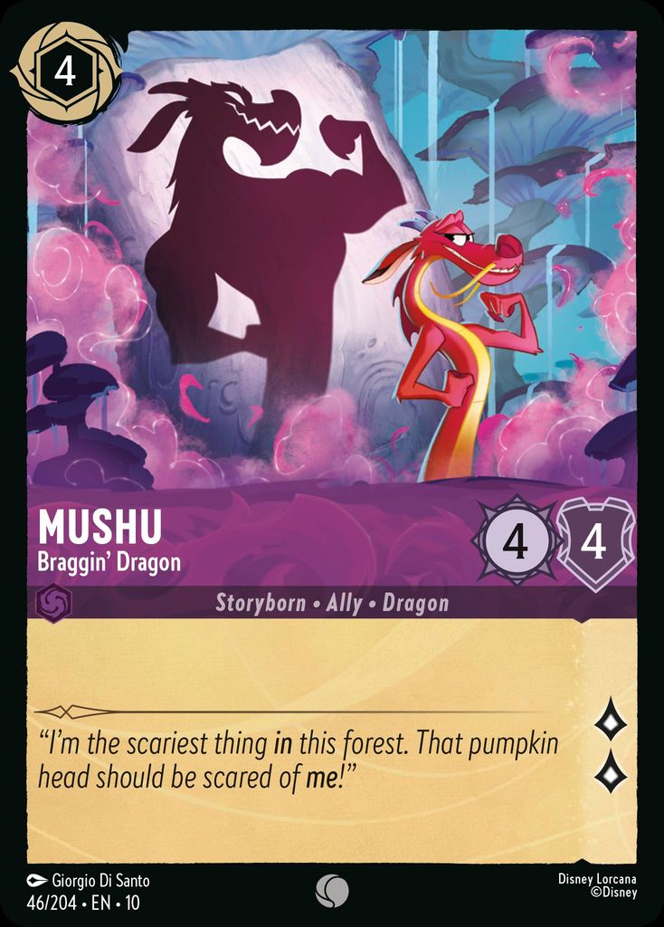 Mushu - Braggin' Dragon | Whispers in the Well #46 [foil]