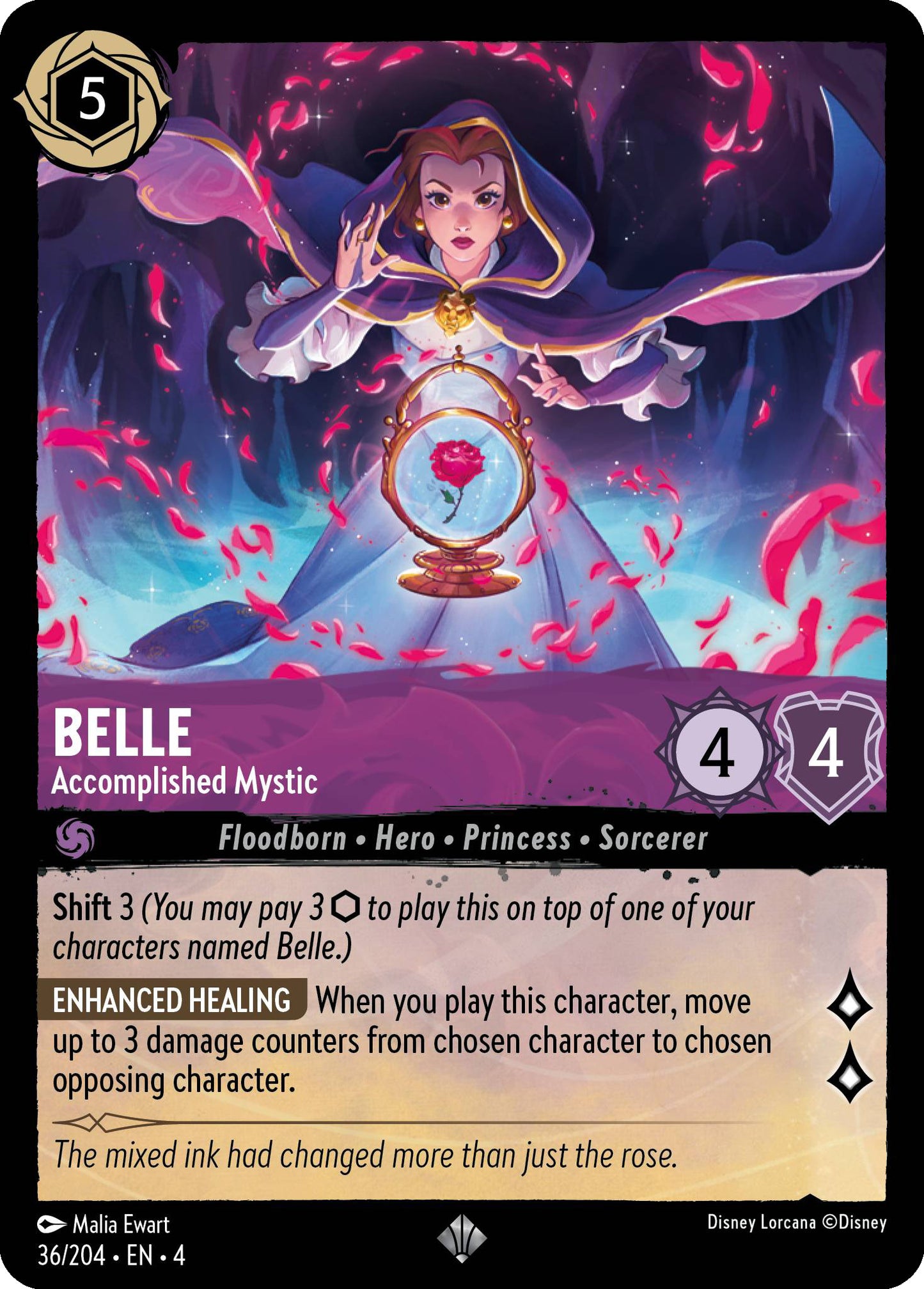 Belle - Accomplished Mystic | Ursula's Return #36 [foil]