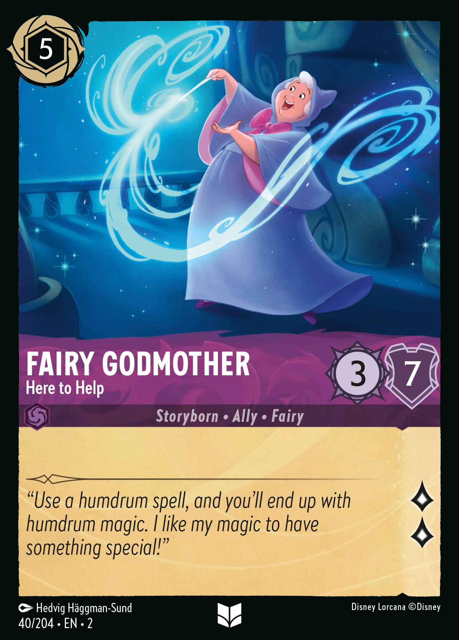 Fairy Godmother - Here to Help | Rise of the Floodborn #40 [foil]