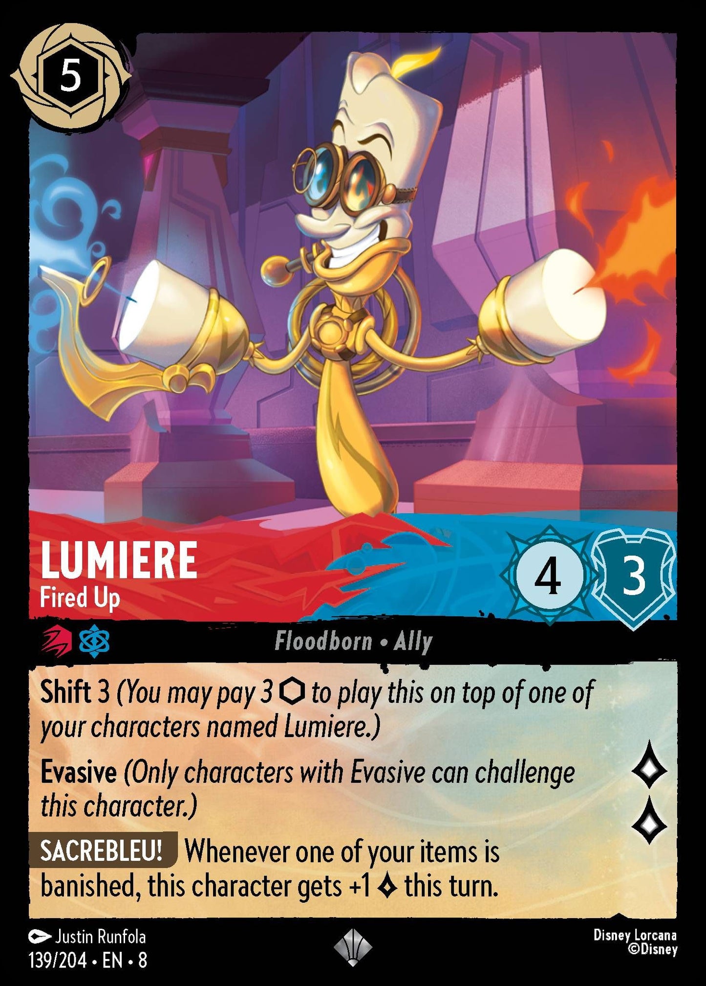 Lumiere - Fired Up | Reign of Jafar #139 [foil]