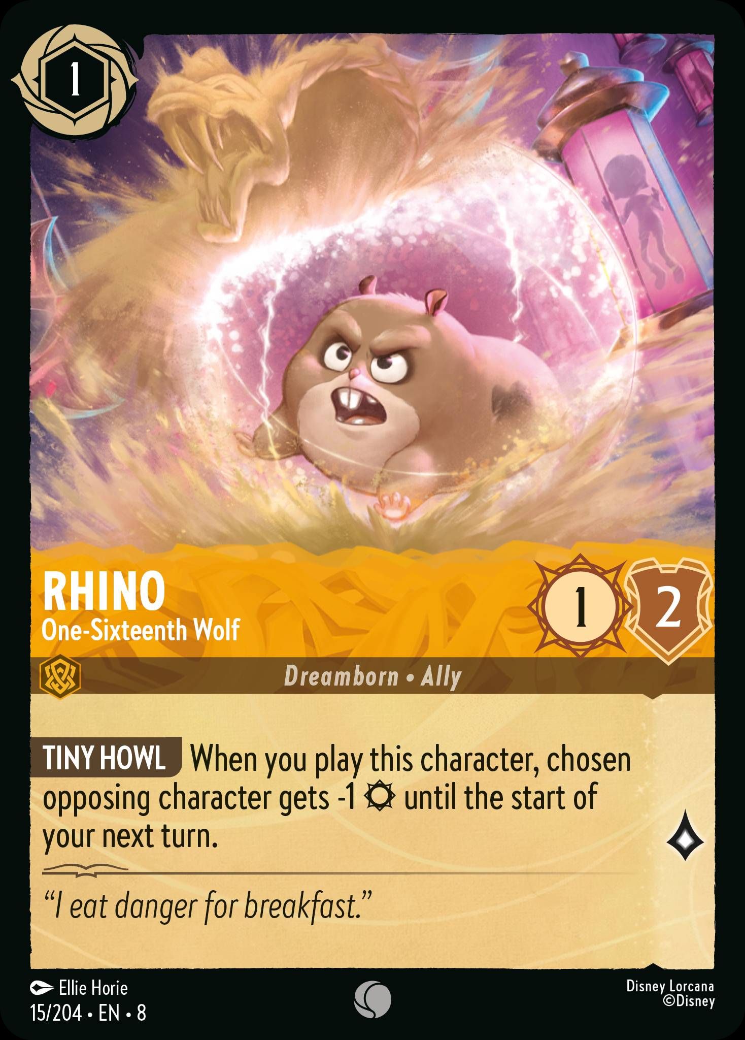 Rhino - One-Sixteenth Wolf | Reign of Jafar #15 [foil]